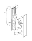 Freezer door parts