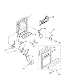 Dispenser front parts