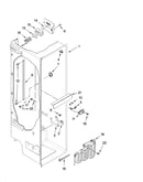 Refrigerator liner parts