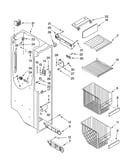 Freezer liner parts