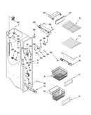Freezer liner parts