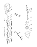 Motor and ice container parts