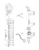 Motor and ice container parts