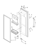 Refrigerator door parts
