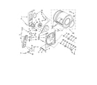 Roper RGD4340SQ1 bulkhead parts, optional parts (not included) diagram