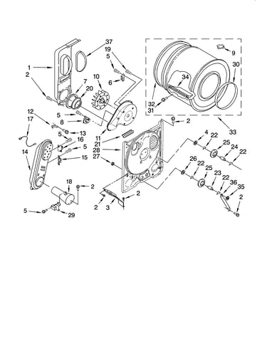Bulkhead parts, optional parts (not included)
