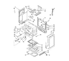 Whirlpool SF272LXTD0 chassis parts diagram