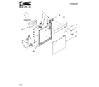 Estate TUD4700SQ1 frame and console parts diagram