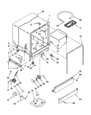 Tub assembly parts