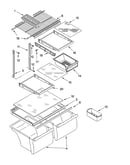 Shelf parts, optional parts (not included)
