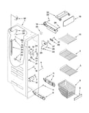 Freezer liner parts