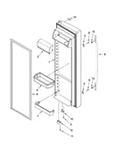 Refrigerator door parts