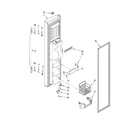 Whirlpool ES5LHAXSB02 freezer door parts diagram