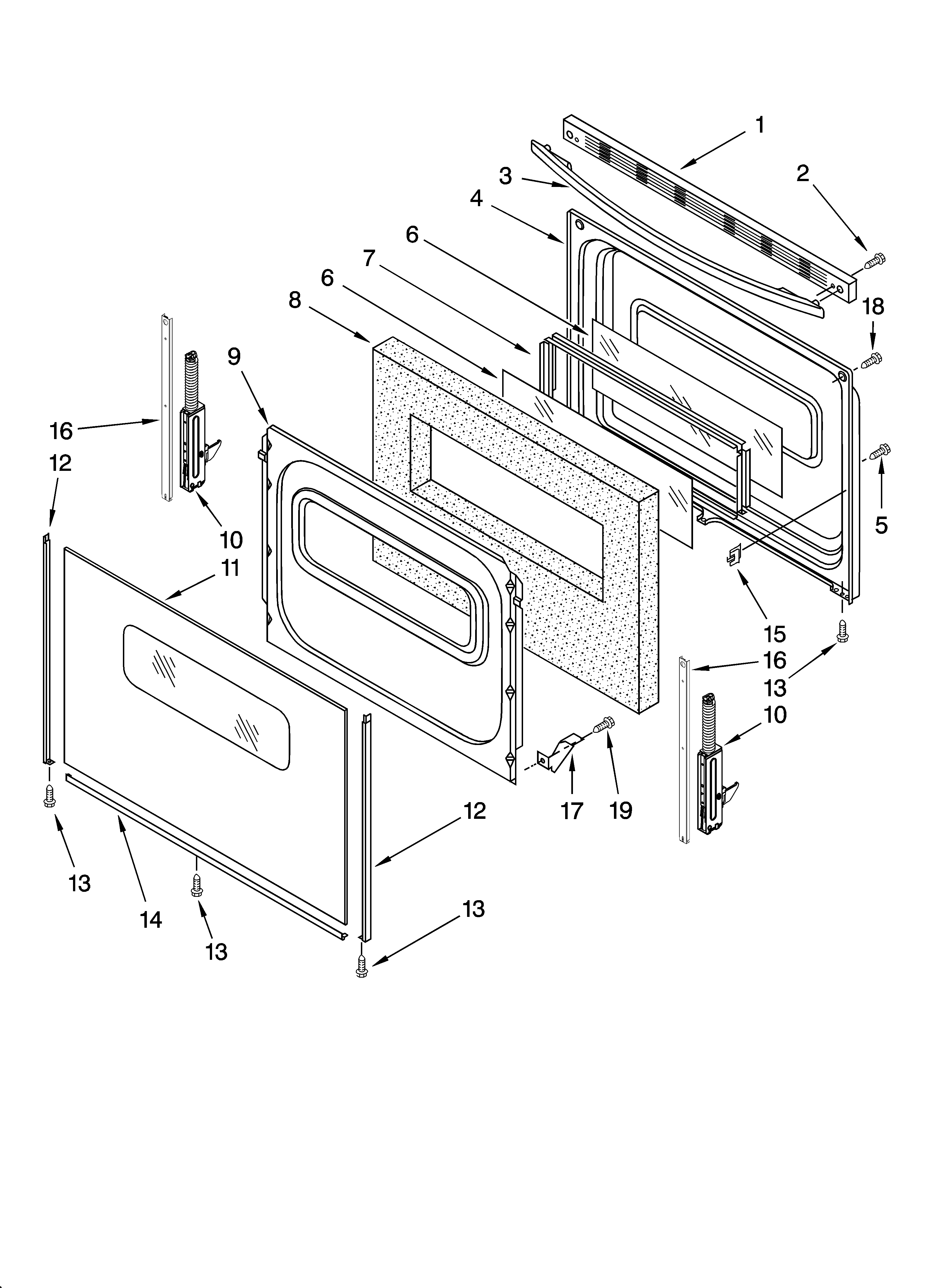 Door parts, optional parts