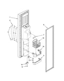 Freezer door parts