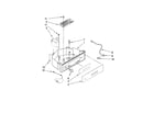 Whirlpool JEACS50SLF1 control panel parts diagram