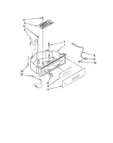 Control panel parts