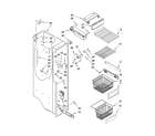 KitchenAid KSBP25INSS03 freezer liner parts diagram