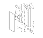 KitchenAid KSBP25INSS03 refrigerator door parts diagram