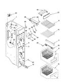 Freezer liner parts