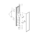 KitchenAid KSCS23FSBL02 freezer door parts diagram