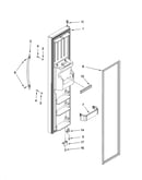 Freezer door parts