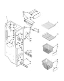 Freezer liner parts