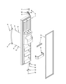 Freezer door parts