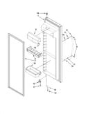 Refrigerator door parts