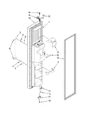 Freezer door parts