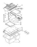 Shelf parts, optional parts (not included)