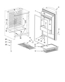 Door and shelf parts