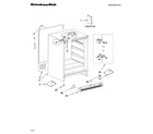 KitchenAid KBCO06XPBL01 cabinet parts diagram