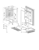 Door and shelf parts