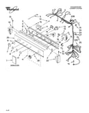 Washer/dryer control panel parts