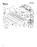 Washer/dryer control panel parts