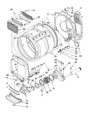 Dryer bulkhead parts