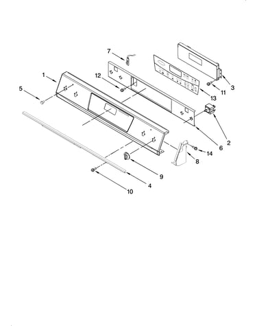 Control panel parts