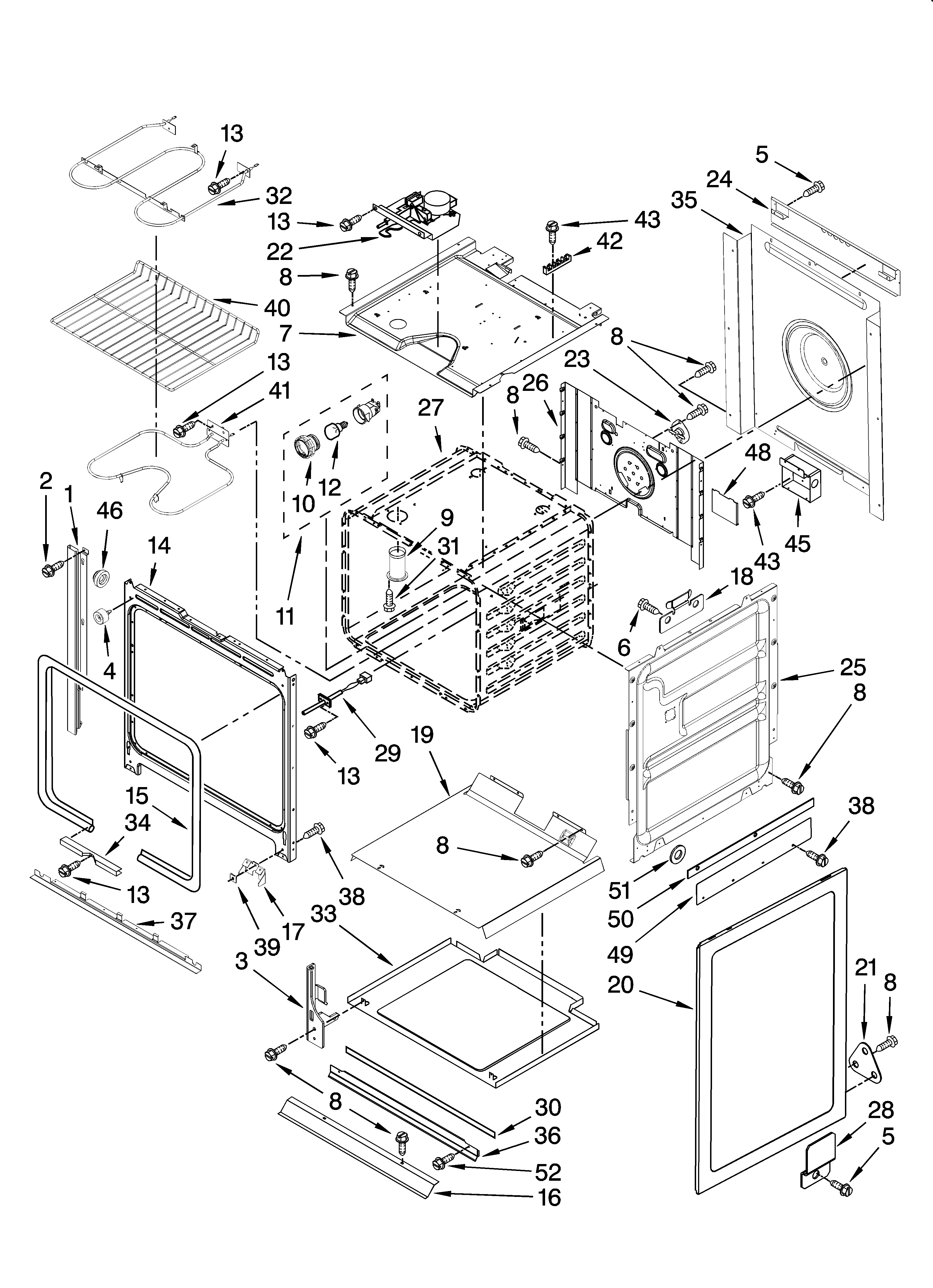 OVEN PARTS