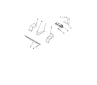 Whirlpool YGY396LXPQ03 top venting parts, optional parts (not included) diagram