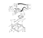 Amana 4KNTW5705TQ0 machine base parts diagram