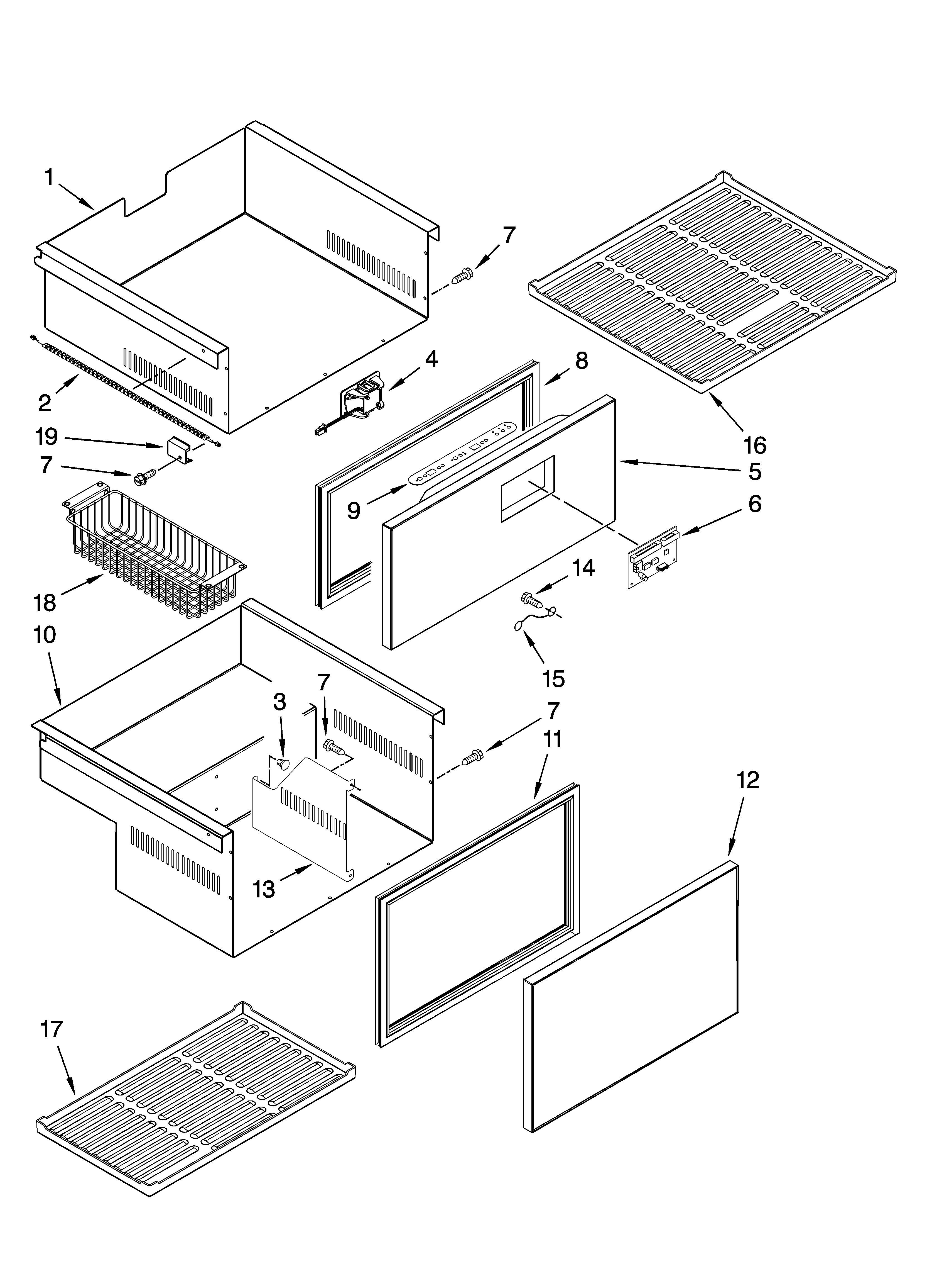 Drawer parts