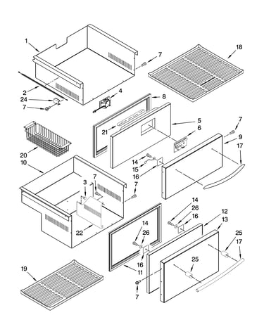 Drawer parts