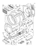 Dryer bulkhead parts