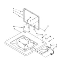 Washer top and lid parts