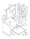 Washer cabinet parts