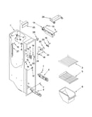 Freezer liner parts