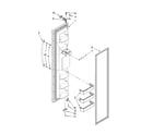 Maytag MSD2258KGW01 freezer door parts diagram