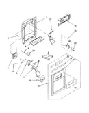 Dispenser front parts
