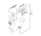 Maytag MSD2258KGW01 icemaker parts diagram